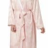 Jaquard Lined Dressing Gown Indigo Sky In23064