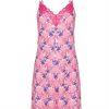 Pink Strappy Nightdress Cybele Floral