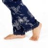 Satin Strappy Pyjama Navy Floral Gaspe