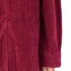 Luxury Zip Up Dressing Gown Slenderella Raspberry