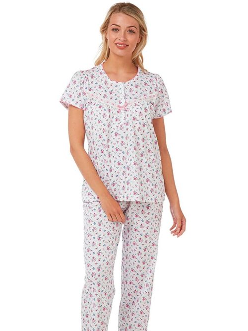 Cotton Pyjamas Short Sleeve Lily Marlon MA17991