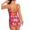 Red Swimsuit Freedom Pour Moi 25506