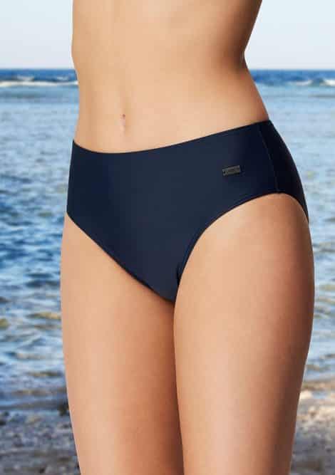 Airymap Women Medium Waisted Swim Briefs Ruched Plain Bikini Bottom Swimwear Bottom for Summer Holiday 