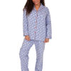 Indigo Sky Striped Short Pyjamas