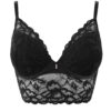 Padded Underwired Black Long Line Bra Manhattan Pour Moi PM27301
