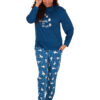 Pyjama Set Polar Bear Print Blue Indigo Sky IN33584