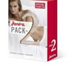 Janira Cotton Midi Briefs Nude 2 Pack 1031481