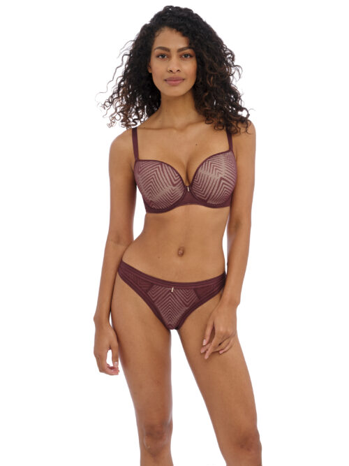 Freya 'Tailored' Moulded Padded Plunge T-Shirt Bra AA40131