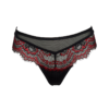 Thong Black and Red Nulan After Eden 10.35.6162